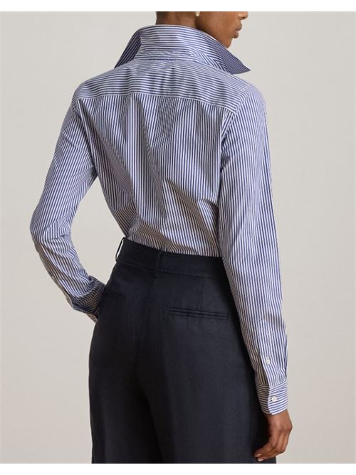 Camicia in cotone a righe Classic-Fit LAUREN RALPH LAUREN | 200859048001.BLUE/WHITE